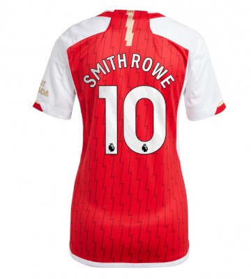 Arsenal Emile Smith Rowe #10 Hjemmebanetrøje Dame 2023-24 Kort ærmer